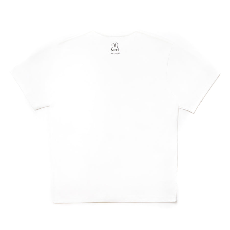 Miffy One Point Short Sleeve Tee - White (WHT)