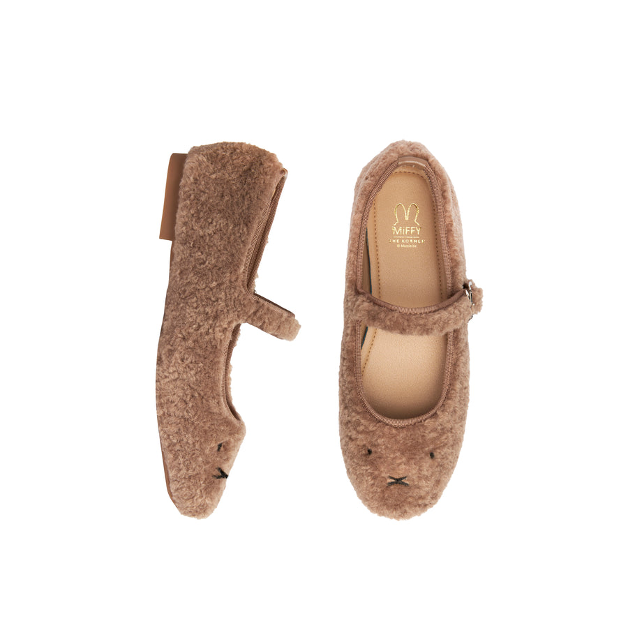 Miffy Fuzzy Sandals - Nude (BEIN)