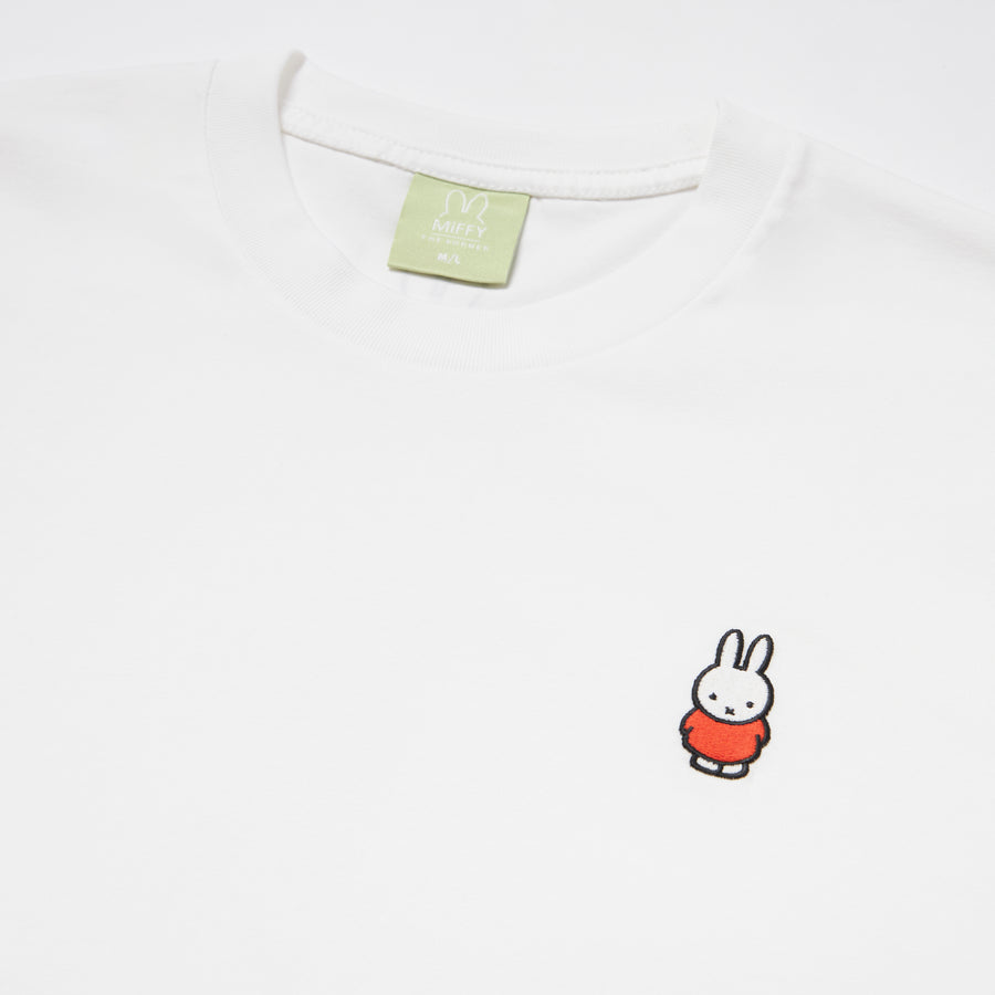 Miffy One Point Short Sleeve Tee - White (WHT)