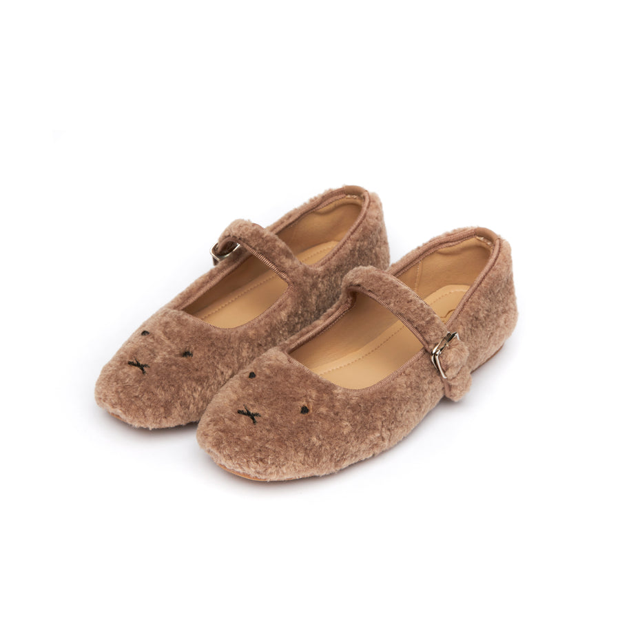 Miffy Fuzzy Sandals - Nude (BEIN)