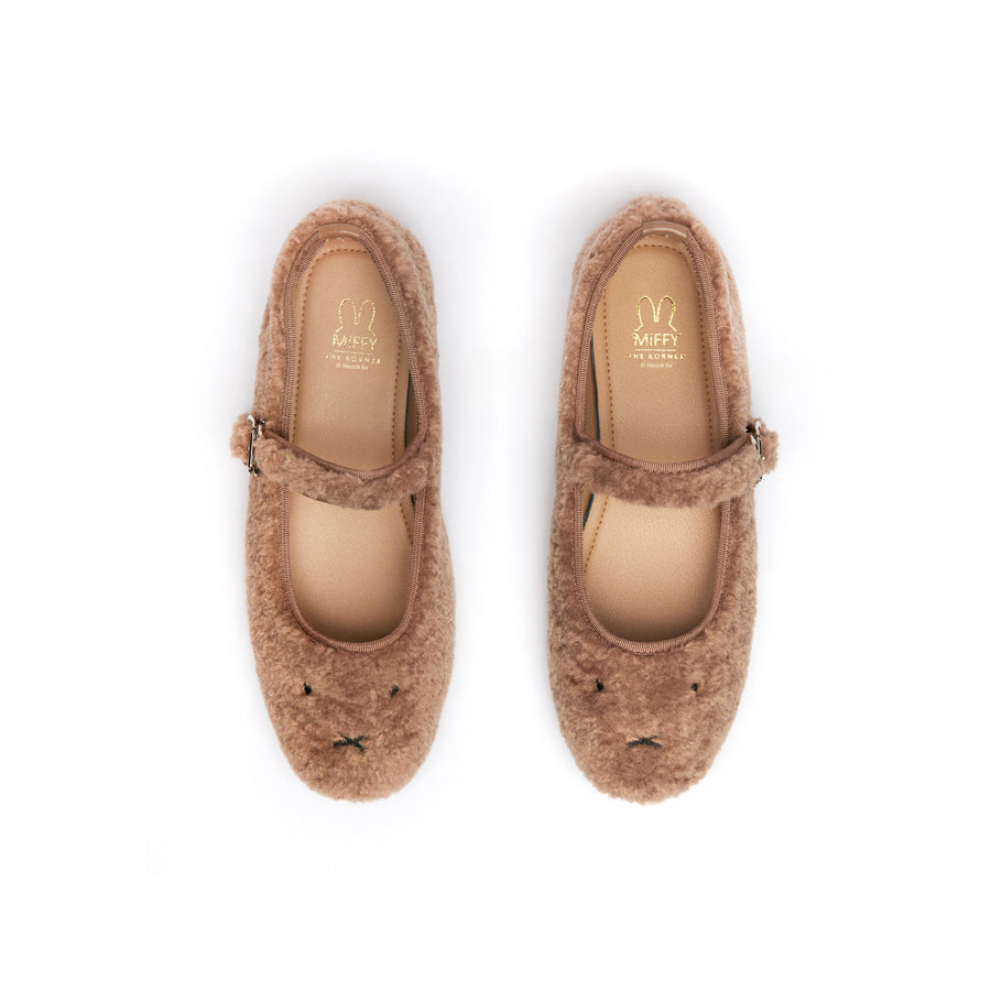 Miffy Fuzzy Sandals - Nude (BEIN)