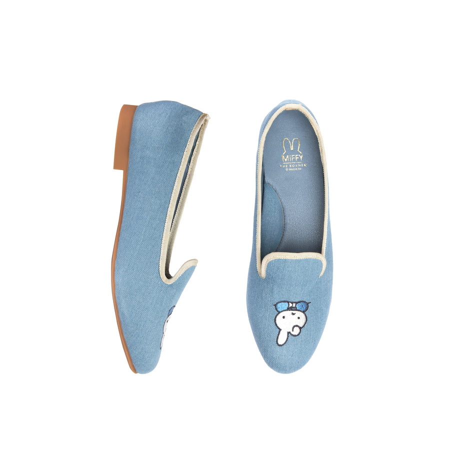 Miffy Denim Loafers - Blue (BLUE)