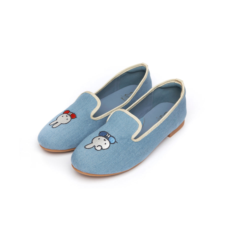 Miffy Denim Loafers - Blue (BLUE)