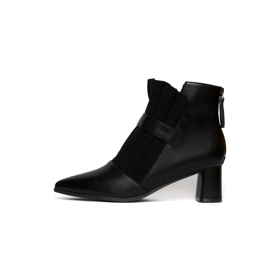 Amiee Heel Boots - Black (BLK)