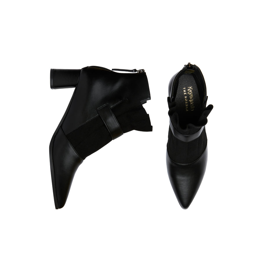 Amiee Heel Boots - Black (BLK)