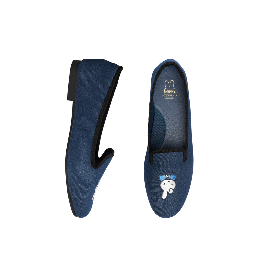 Miffy Denim Loafers - Navy (NVY)