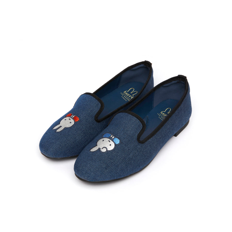 Miffy Denim Loafers - Navy (NVY)