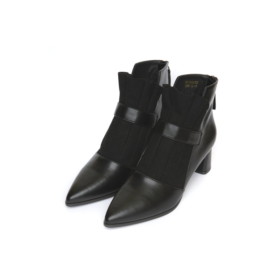 Amiee Heel Boots - Black (BLK)