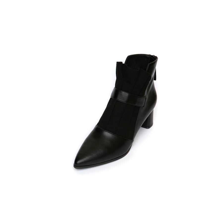 Amiee Heel Boots - Black (BLK)