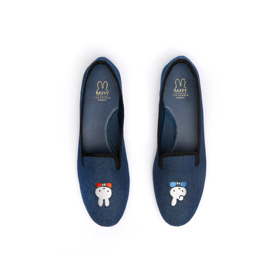 Miffy Denim Loafers - Navy (NVY)