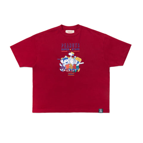 Snoopy & Friends Tee - Burgundy (BGD)