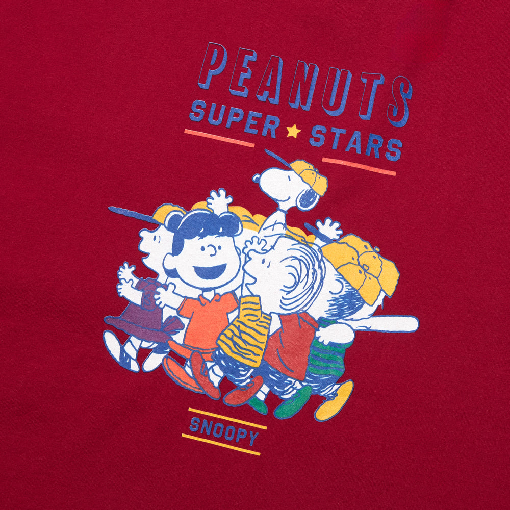 Snoopy & Friends Tee - Burgundy (BGD)