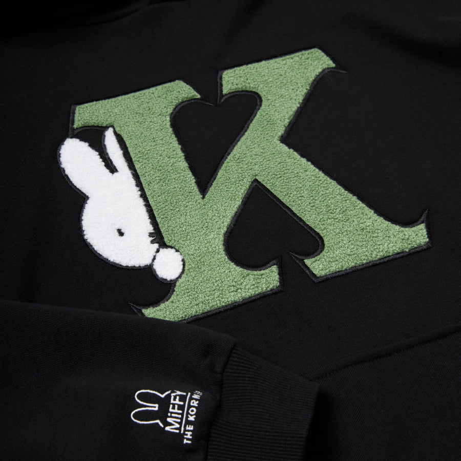 Miffy & K Hoodies - Black (BLK)