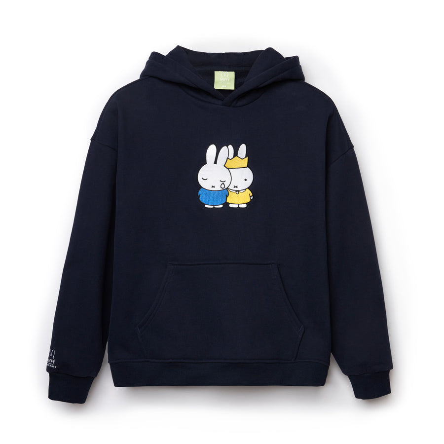 Miffy Two Faced Hoodies - Navy (NVY)