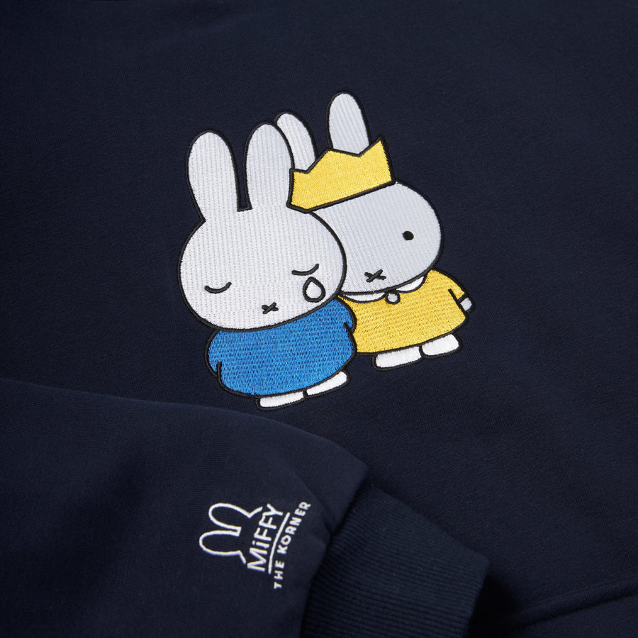 Miffy Two Faced Hoodies - Navy (NVY)