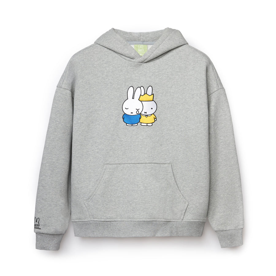 Miffy Two Faced Hoodies - Grey (GRY)