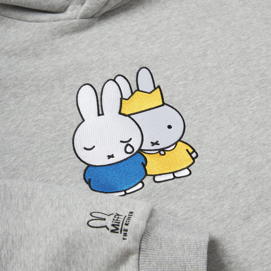 Miffy Two Faced Hoodies - Grey (GRY)