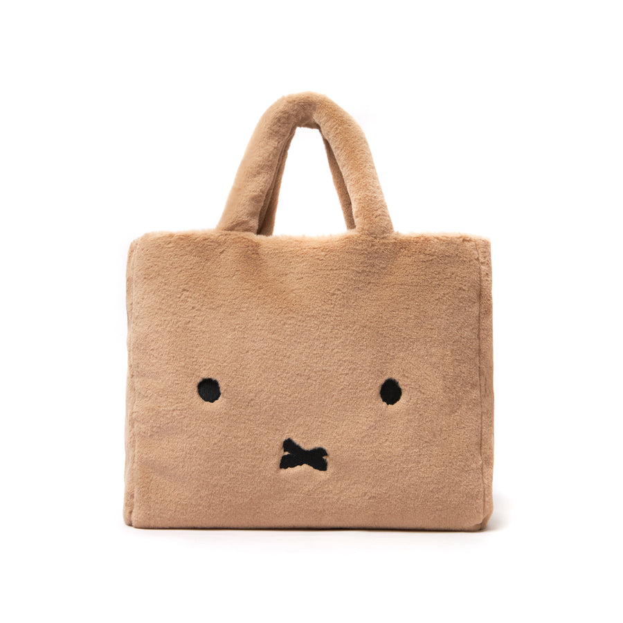 Miffy Fluffy Tote BG1 - Brown (BRN)