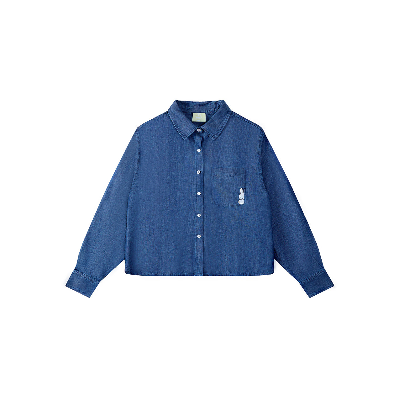 Miffy Hidden Denim Shirt - Navy (NVY)