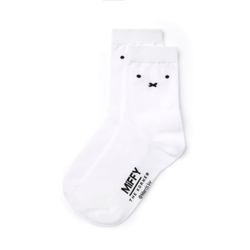 Miffy Face Mid Socks - White (WHT)