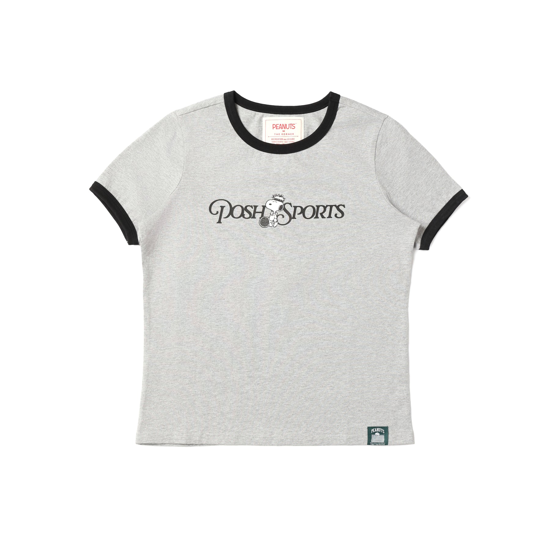 Snoopy Posh Sports Tee - Grey (GRY)