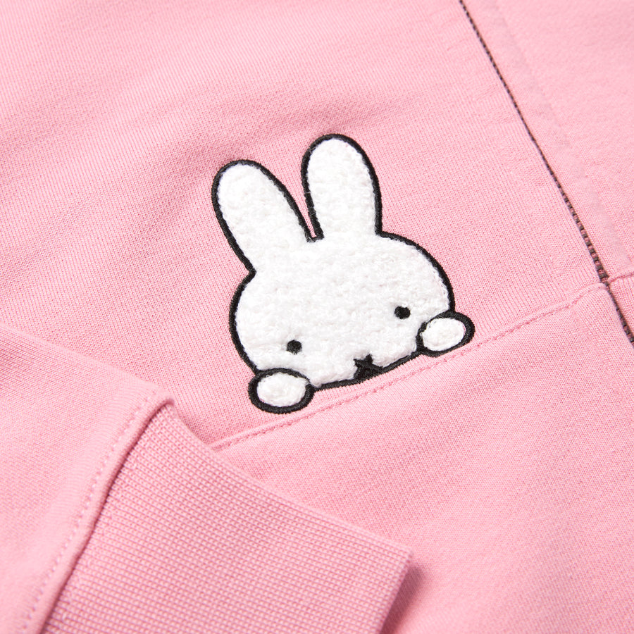 Miffy 70S Head Zip Up Hoodies - Light Pink (LPK)