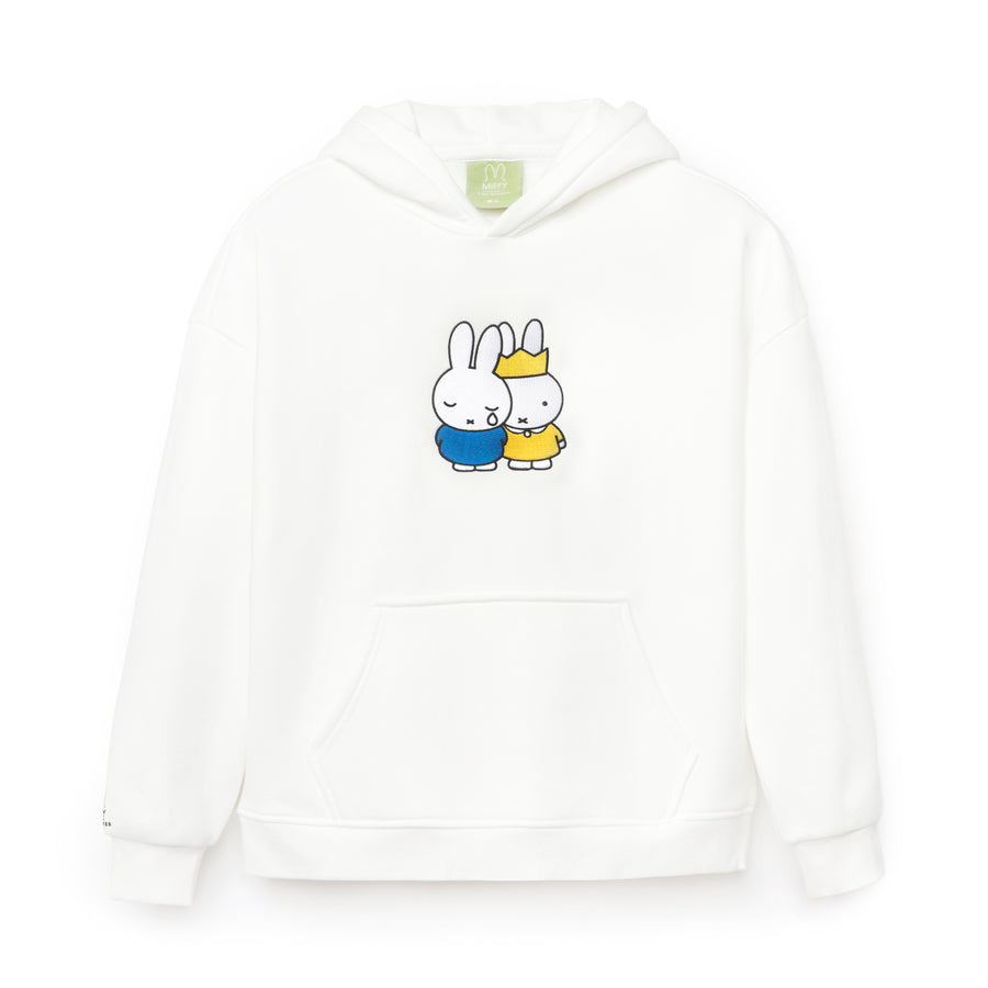 Miffy Two Faced Hoodies - White (WHT)