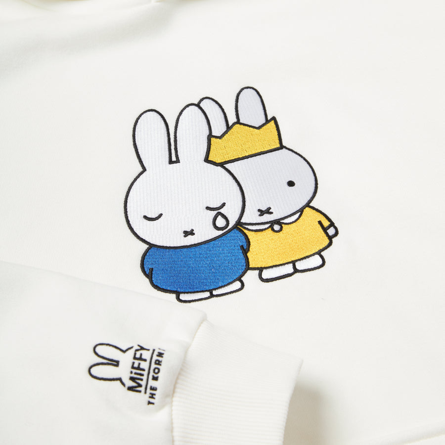 Miffy Two Faced Hoodies - White (WHT)