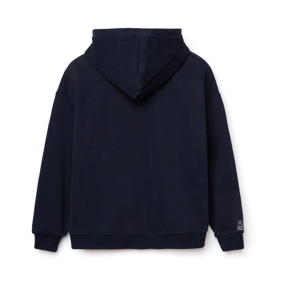 Miffy Three Crown Hoodies - Navy (NVY)