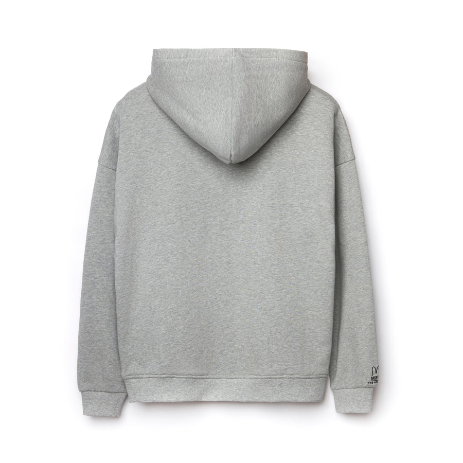 Miffy On The Cloud Hoodies - Grey (GRY)