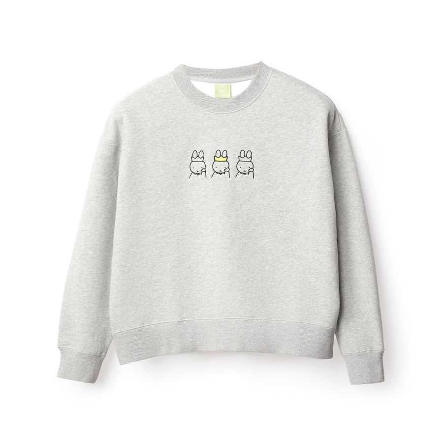 Miffy Hello Sweatshirt - Grey (GRY)