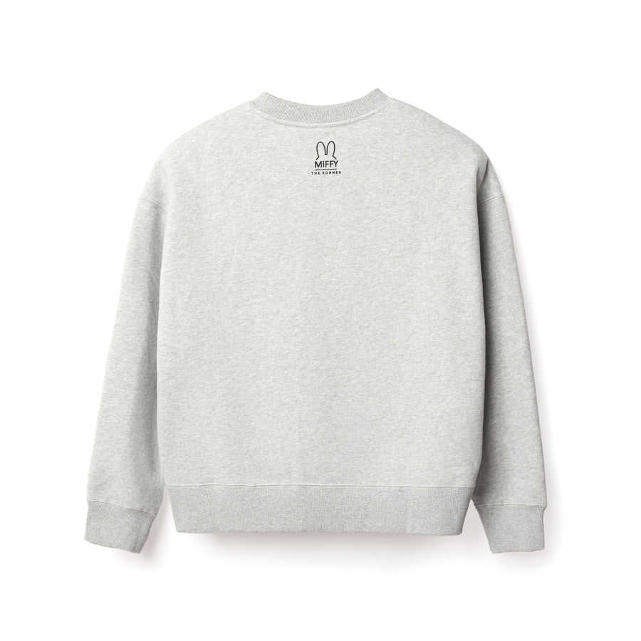 Miffy Hello Sweatshirt - Grey (GRY)