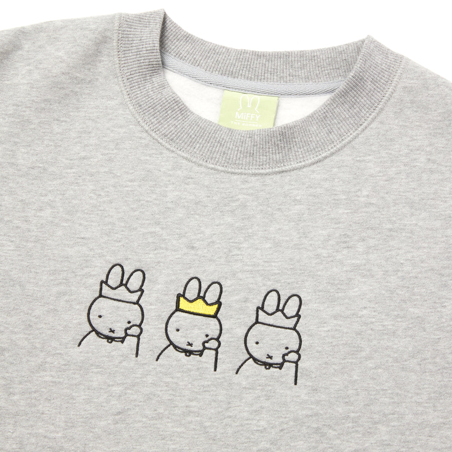 Miffy Hello Sweatshirt - Grey (GRY)