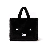 Miffy Fluffy Tote BG1 - Black (BLK) - Free / BLK