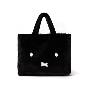 Miffy Fluffy Tote BG1 - Black (BLK)