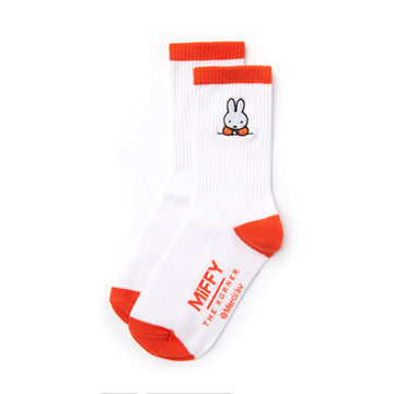 Miffy Head Mid Socks - Red (RED)