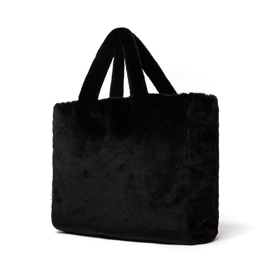 Miffy Fluffy Tote BG1 - Black (BLK)