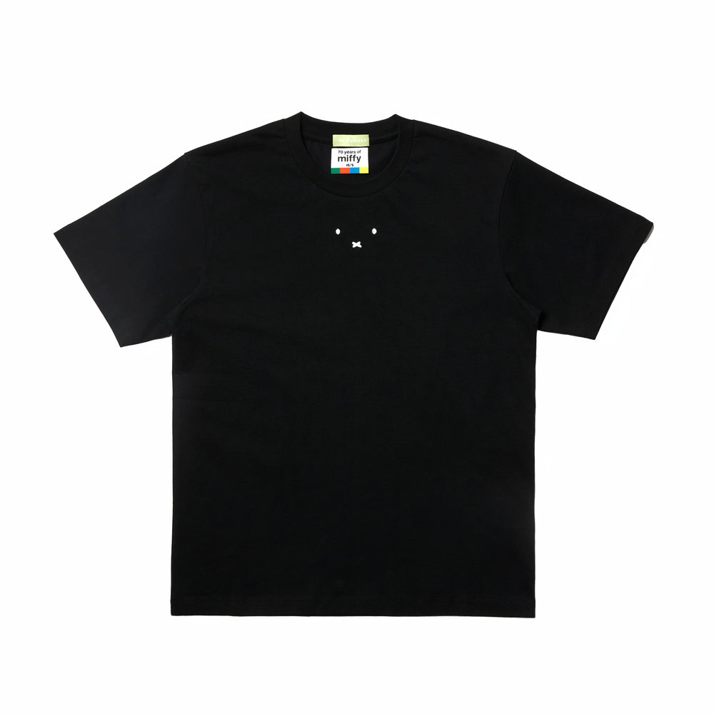 Miffy 70S Face Tee - Black (BLK)