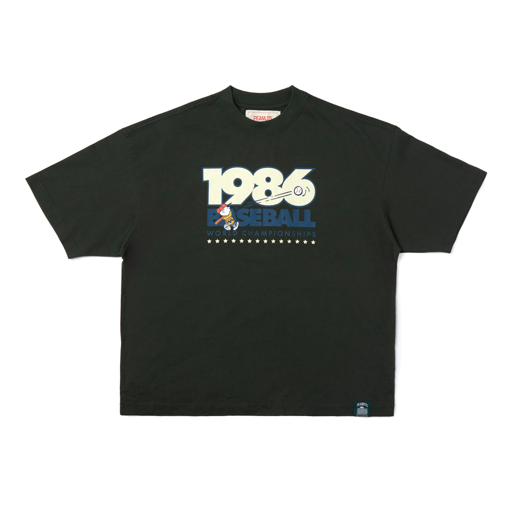 Peanuts 1986 Baseball Tee - Green (GRN)