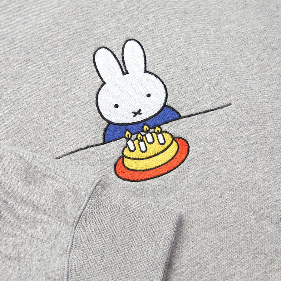 Miffy 70S Cake Sweatshirt - Grey (GRY)