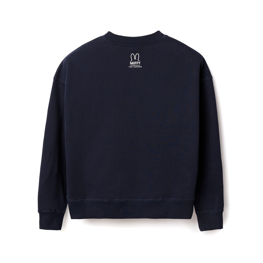 Miffy Hello Sweatshirt - Navy (NVY)