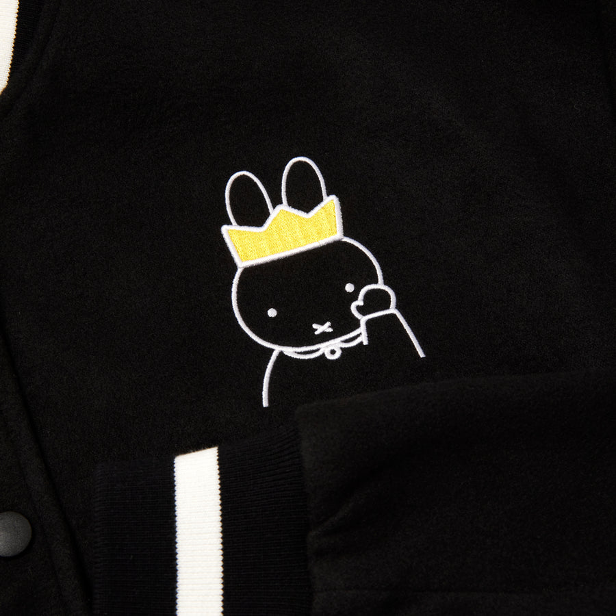 Miffy Crown Bomber Jacket JK2 - Black (BLK)