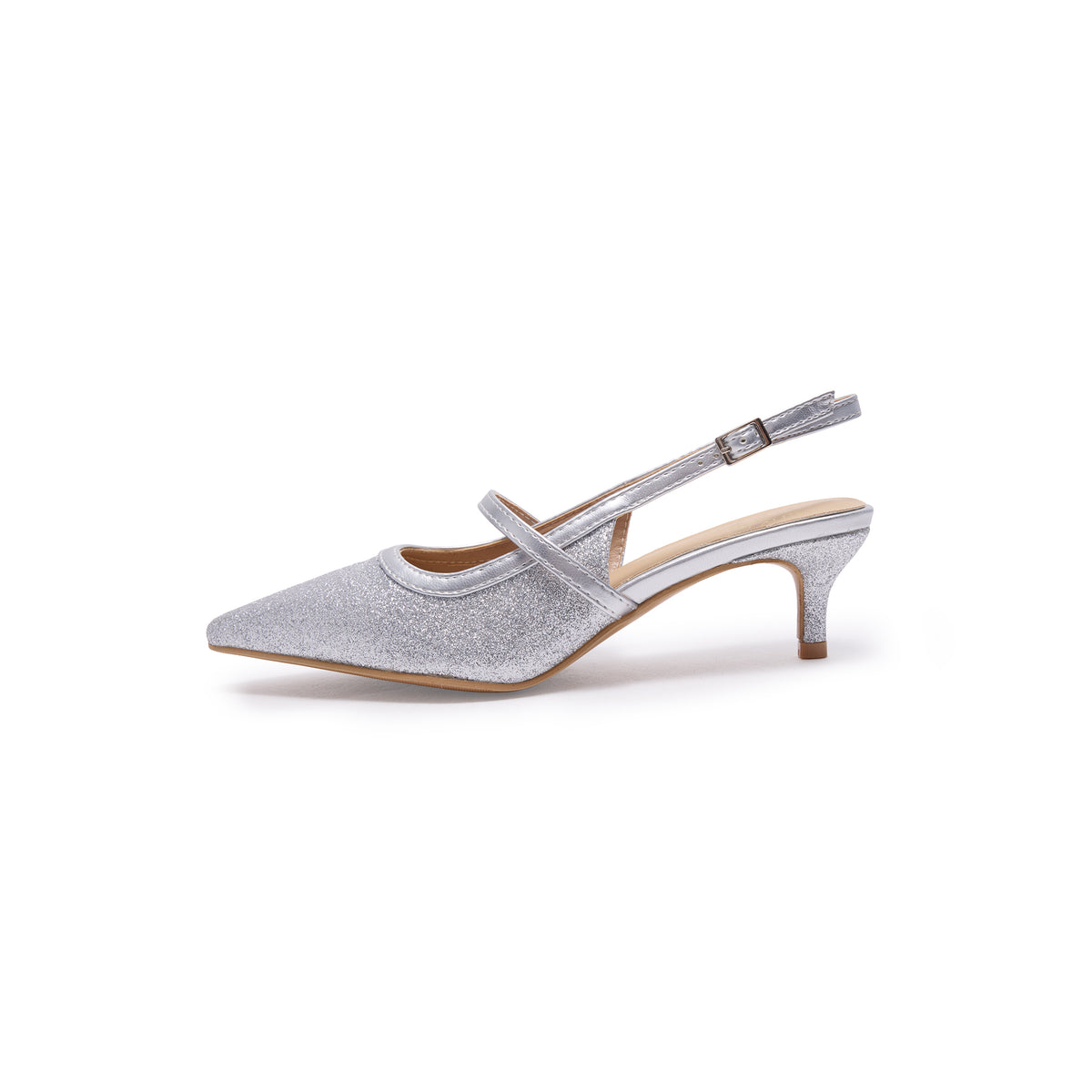 Klitter Sling Back - Silver ( SIL )