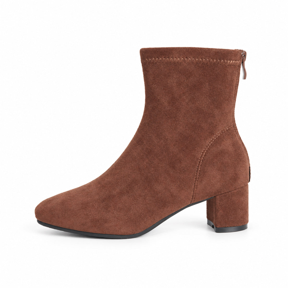Kace Zip Boots - Chocolate (CHOS)