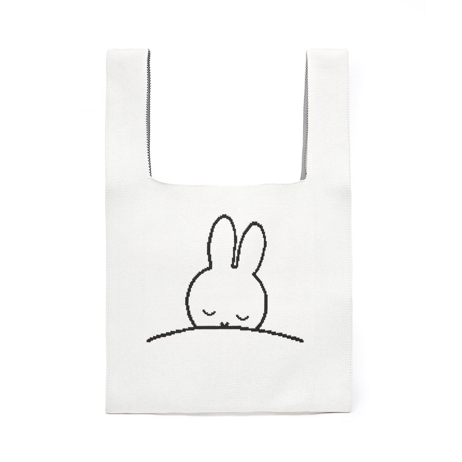 Miffy Sleeping Knitted Bag BG6 - White (WHT)