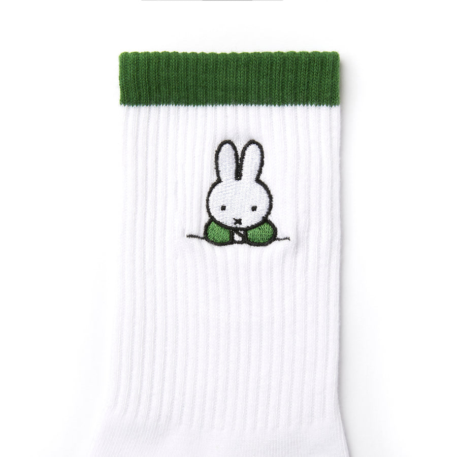 Miffy Head Mid Socks - Green (GRN)