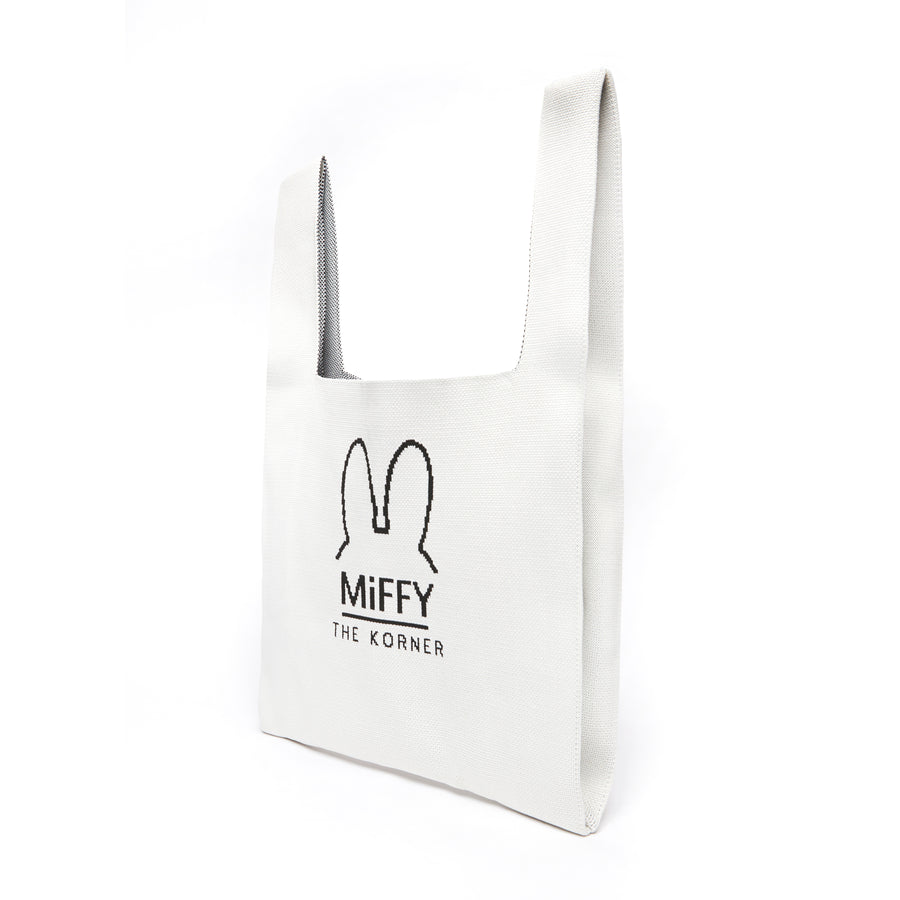 Miffy Sleeping Knitted Bag BG6 - White (WHT)