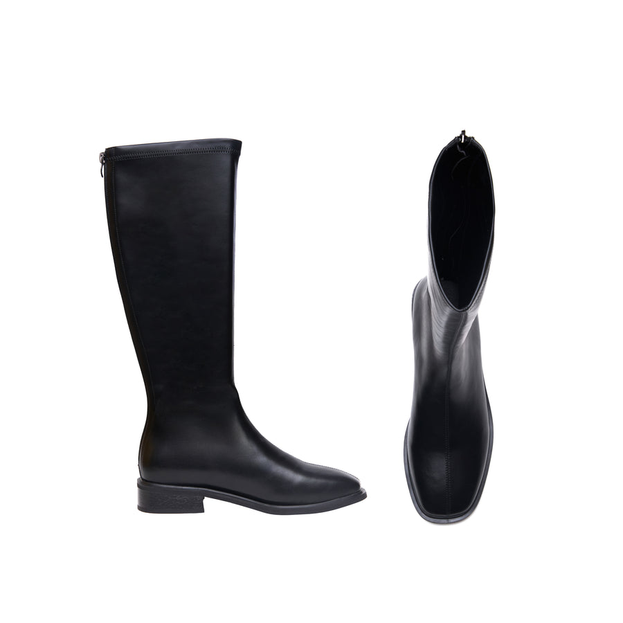 Kelsey Slim Zip Boots - Black ( BLK )