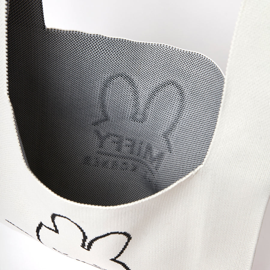 Miffy Sleeping Knitted Bag BG6 - White (WHT)