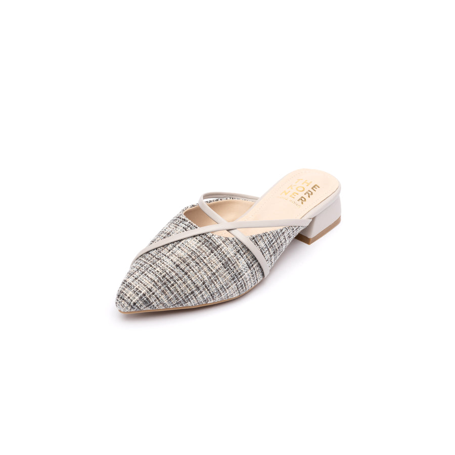 Kross Linen Slippers - Mid Grey ( MGY )